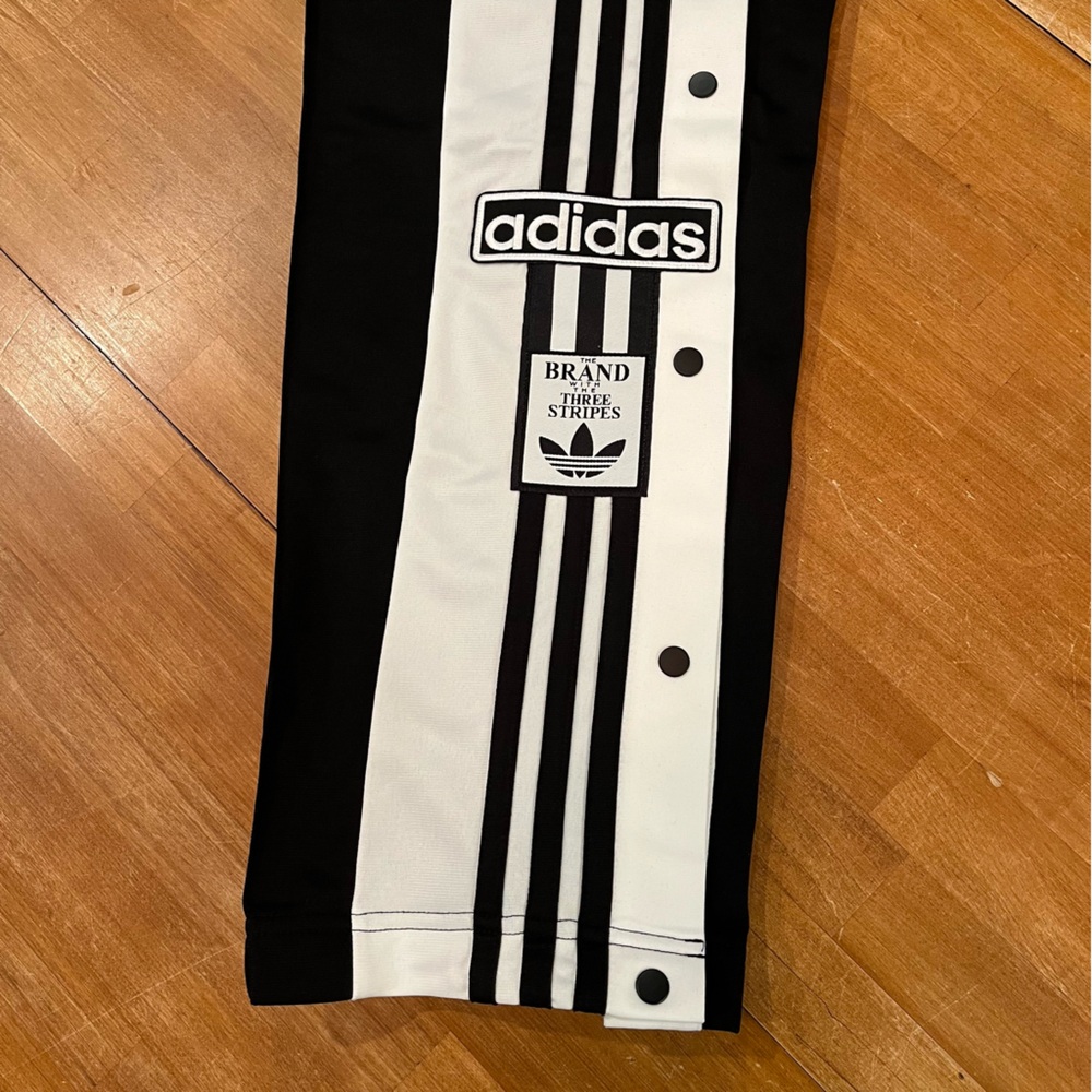ADIDAS Women's Black / White Adibreak Pants - Picture 8 of 12